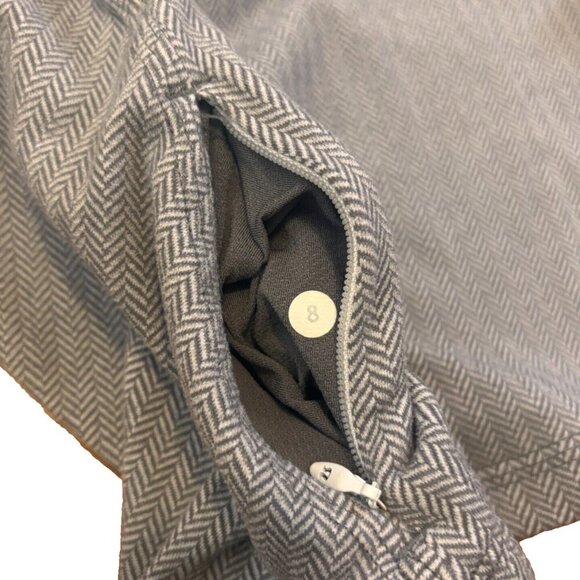Lululemon Kanto Catch Me Womens 8 Long Sleeve Heathered Gray Athletic Shirt - Picture 6 of 9
